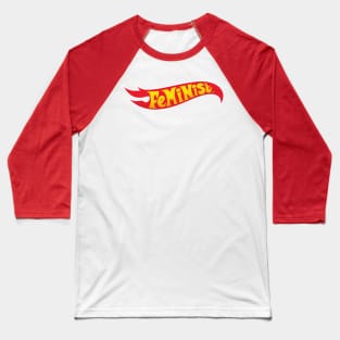 feminist toy car logo Baseball T-Shirt